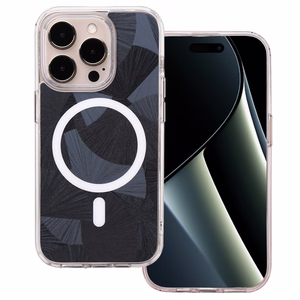 Flash Mag dėklas for iPhone 15 Pro 6,1" juodas