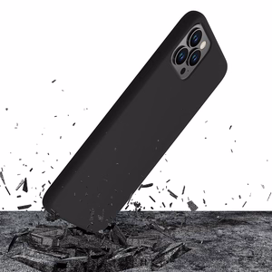 3mk silikoninis dėklas iPhone 11 Pro Max - juodas