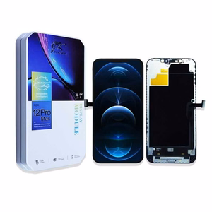 Ekranas Apple iPhone 12 Pro Max su lietimui jautriu stikliuku JK Incell LTPS Premium (Removable IC)