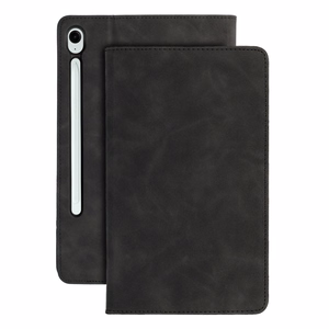 Smart Book MAGNET Dėklas planšetiniam kompiuteriui SAMSUNG GALAXY TAB S9 FE PLUS/S9 FE PLUS 5G juodas