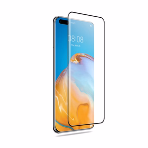 Crong 3D Armour Glass 9H visą ekraną dengiantis grūdintas apsauginis stiklas, skirtas Huawei P40 Pro, su montavimo rėmeliu