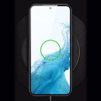 Dux Ducis Yolo elegantiškas dėklas iš ekologiškos odos Samsung Galaxy S22 + (S22 Plus) raudonas