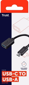 Trust Calyx - USB-C to USB-A adapter cable (black)