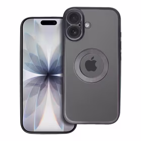 GLAM dėklas telefonui IPHONE 17 juodas