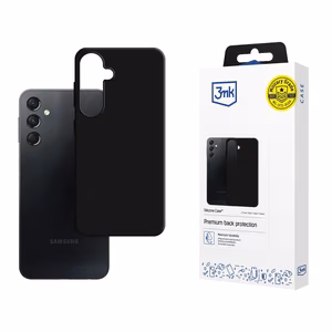 3mk silikoninis dėklas telefonui Samsung Galaxy A24 4G - juodas