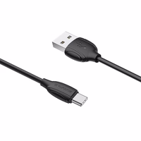 USB kabelis Borofone BX19 USB-A to USB-C 1.0m juodas