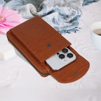 Megztas krepšys telefonui GCW12 rudas