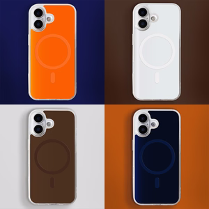 Lowkey Mag for iPhone 17 Pro Max 6,9" oranžinis