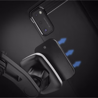 Ženklelis magnetiniam automobiliniam laikikliui juodas ir sidabrinis