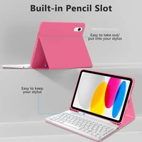 Tech-Protect SC Pen Case for iPad 10.9” 10 / 2022 / 11” 11 / 2025 - Pink