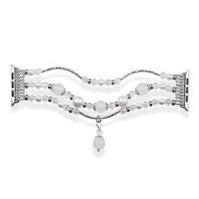 Apple Watch apyrankės kilpa 42/44/45 dizainas 4 balta