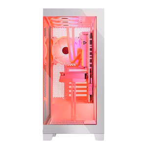 Modecom Volcano SPACE APEX ARGB MIDI „Midi Tower“ Balta