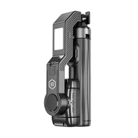 Blavec asmenukių lazda aliuminio Fusion P-10 gimbalo trikojis + nuotolinio valdymo pultas 1 metras (SSFP10G-TRB10) juodas