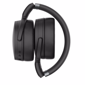 Sennheiser HD 450BT belaidės ausinės ant galvos muzikai Bluetooth juodos