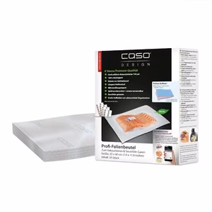 Caso 01219 – ribbed vacuum bags, 50 pcs., 20×30 cm