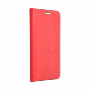 LUNA Book Gold dėklas telefonui HUAWEI Mate 20 Lite raudonas