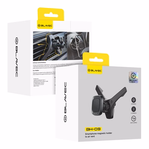Blavec Automobilio laikiklis BH-09 magnetinis prie oro ventilio (BH09-MAVB) juodas
