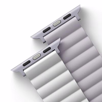 Uniq Revix dirželis Apple Watch 1/2/3/4/5/6/7/8/SE/SE2/Ultra 42/44/45/49mm - alyvinė-baltas