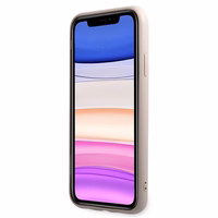 Guess 4G Stripe Collection dėklas telefonui iPhone 11 / Xr 6.1" - Rožinis