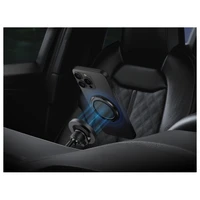 Uniq Gripfit Premium 360 magnetinis laikiklis su atrama – juodas / anglies juodas