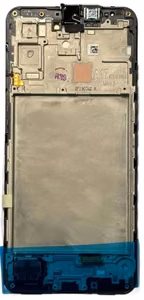 Ekranas Samsung A176 A17 5G su lietimui jautriu stikliuku ir rėmeliu Black originalus (service pack)