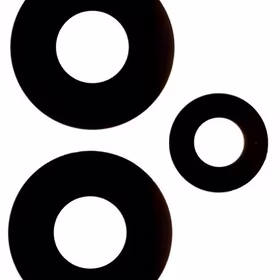 Xiaomi Poco X5 Pro kameros stikliukas Black (only lens 3pcs) ORG