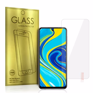 Glass Gold grūdinto stiklo ekrano apsauga Xiaomi Redmi Note 9S / Note 9 Pro
