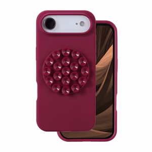Silikoninis Stick dėklas for iPhone 17 Air 6,6" kaštoninė