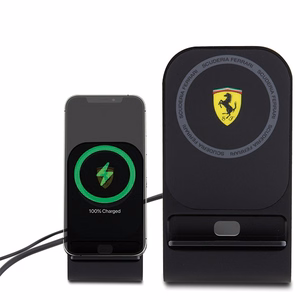 Ferrari nice. indukcinis FEMFBMALK 15W juodas/juodas 2023 kolekcija Magnetinis