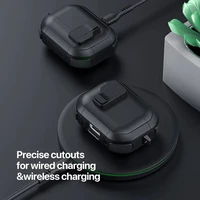 DUX DUCIS PECP - TPU+PC apsauginis dėklas AirPods 4 juodas