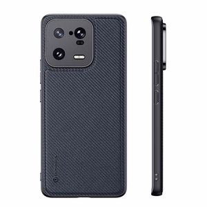 Dux Ducis Fino dėklas Xiaomi 13 Pro su silikoniniu rėmeliu mėlynas