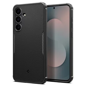 "Spigen Core Armor Mag MagSafe" dėklas "Samsung Galaxy S25 FE" - matinės juodos spalvos