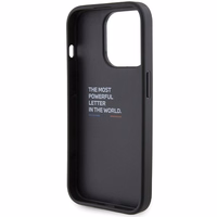 BMW Grip Hot Stamp dėklas telefonui iPhone 15 Pro Max - juodas