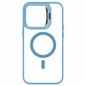 Tel Protect Magnetinis dėklas telefonui su stovu Iphone 14 mėlyna
