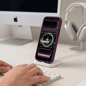 Tech-Protect Magmat MagSafe CC dėklas iPhone 18 Pro Max / 17 Pro Max, matinis bordo