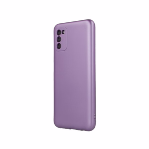 Metalinis dėklas telefonui Samsung Galaxy A15 4G / A15 5G violetinis