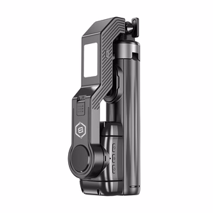 Blavec asmenukių lazda aliuminio Fusion P-10 gimbalo trikojis + nuotolinio valdymo pultas 1 metras (SSFP10G-TRB10) juodas