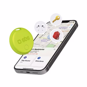 SBS Track My Circle локатор совместимый с Apple Find My - зеленый