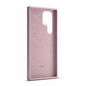 Etteri silikoninis dėklas telefonui Samsung Galaxy S24 Ultra šviesiai rožinis