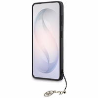 Guess dėklas 4G Classic Logo Charm MagSafe for Samsung Galaxy S26 rudas