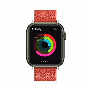 Dirželis Y apyrankė Apple Watch 42/44/45 mm - raudona