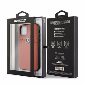Ferrari FEOBAHCN58RE iPhone 11 Pro 5.8" красный/красный жёсткий чехол Off Track Leather