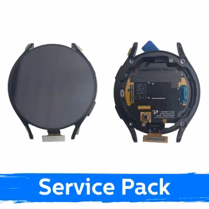 Ekranas skirtas Samsung R945 Watch 6 44mm su rėmeliu / Graphite / (Service Pack)