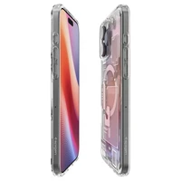 Spigen Ultra Hybrid magnetinis dėklas su MagSafe Zero One iPhone 16 Pro Max telefonui – titano spalvos
