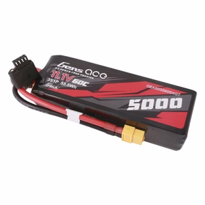 „Gens Ace“ G-Tech 5000 mAh, 11,1 V, 60C, 3S1P trumpas Lipo akumuliatorius su XT60 jungtimi