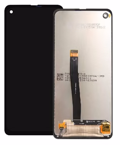 LCD ekranas Samsung G715F Xcover PRO su jutikliniu ekranu juodas ORG