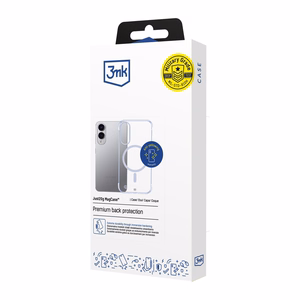 3mk Just20g MagCase dėklas Samsung Galaxy S25 Edge - skaidrus