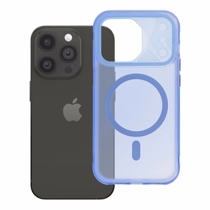 „Aurora“ dėklas, skirtas „iPhone 14 Pro“, suderinamas su „MagSafe“ – mėlynas