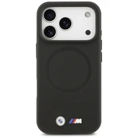 BMW M FW Metal Logo Magnetinis dėklas iPhone 17 Pro - juodas
