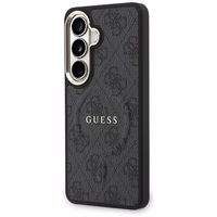 Guess dėklas 4G Embossed Ring MagSafe for Samsung Galaxy S26 Plus juodas